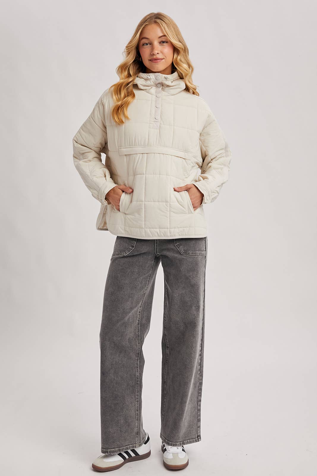 Bluivy - Vente Doudoune – femme - VESTE À CAPUCHE MATELASSÉE ENFILABLE22