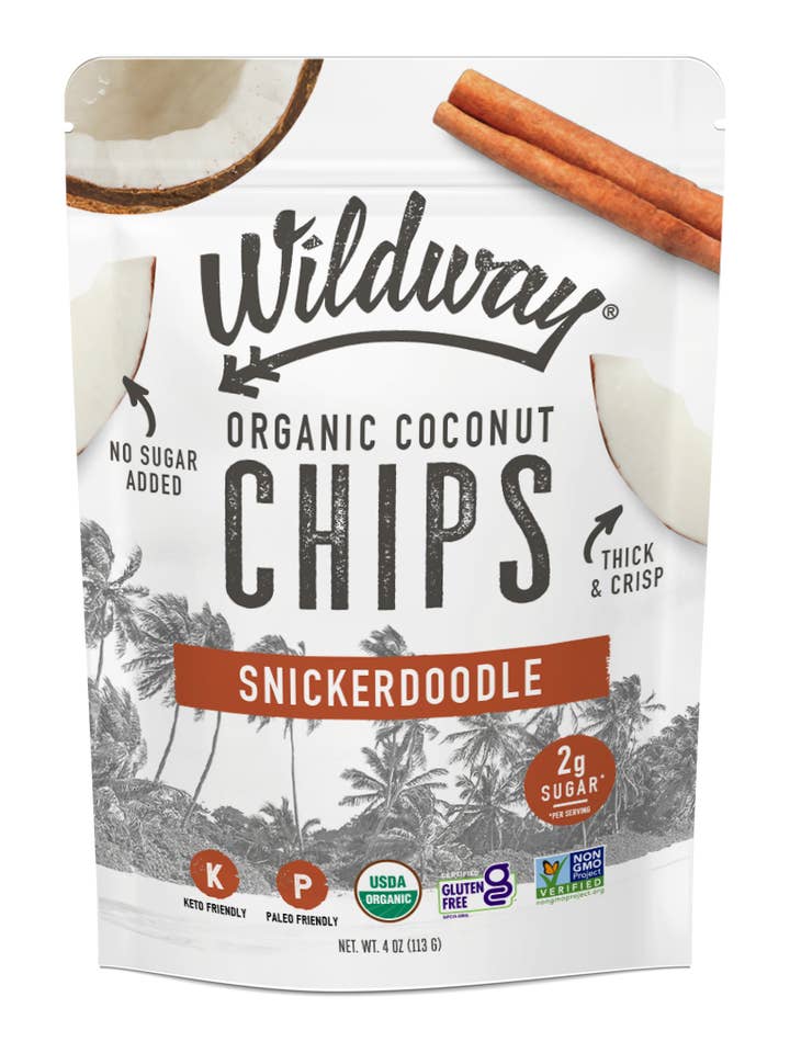 Organic Coconut Chips - Snickerdoodle for wholesale by Wildway