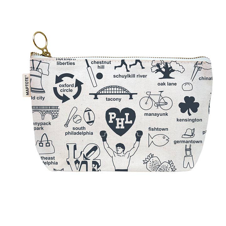 Maptote - Wholesale Pouch - Women's - Philadelphia Zipped Pouch8