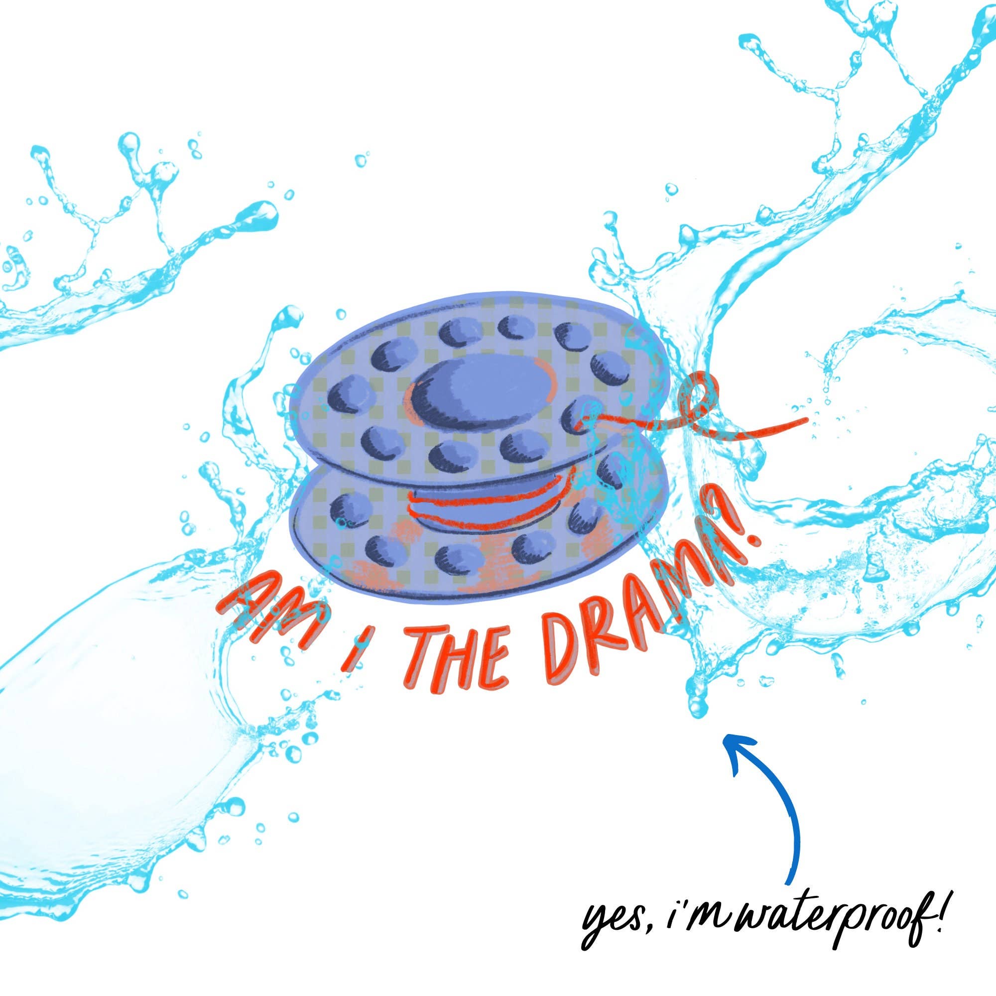 Laurenspired - Wholesale Sticker - Am I The Drama Vinyl Stickers, Sewing Sticker, Quilt Sticker3