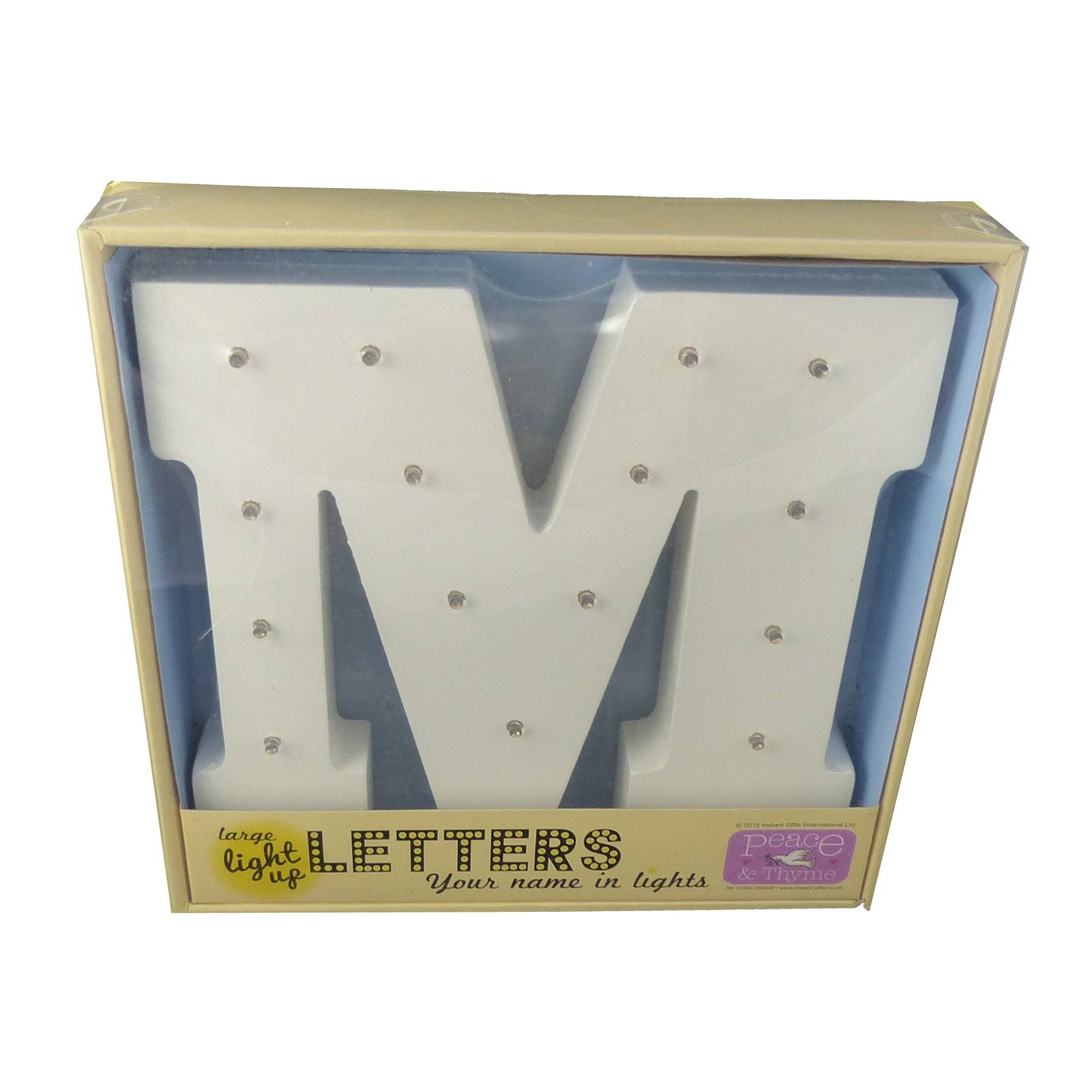 Instant Gifts International - Vente Pancarte - Grandes lettres lumineuses13