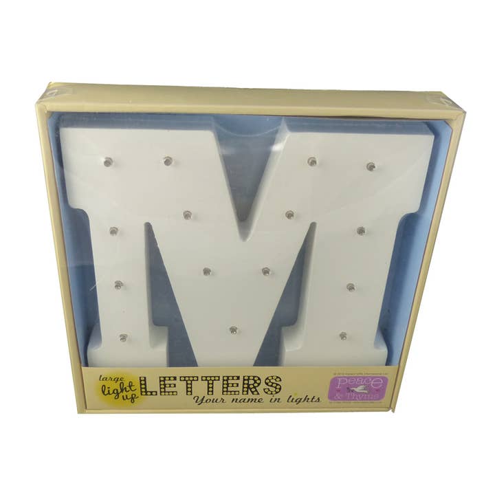 Instant Gifts International - Vente Pancarte - Grandes lettres lumineuses13