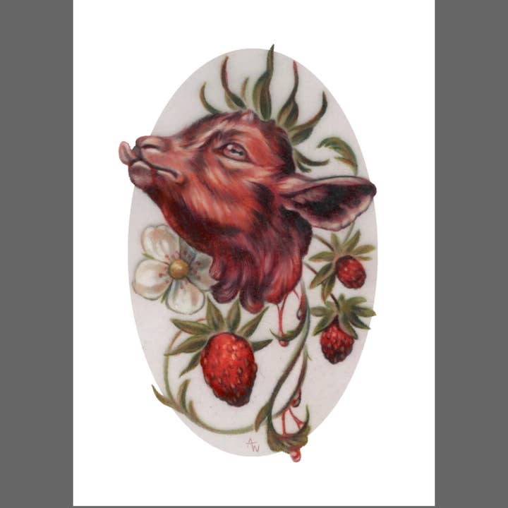 Impression artistique « Midsummer Harvest », 5 x 7 pouces pour la vente par Alexandra Winthrop