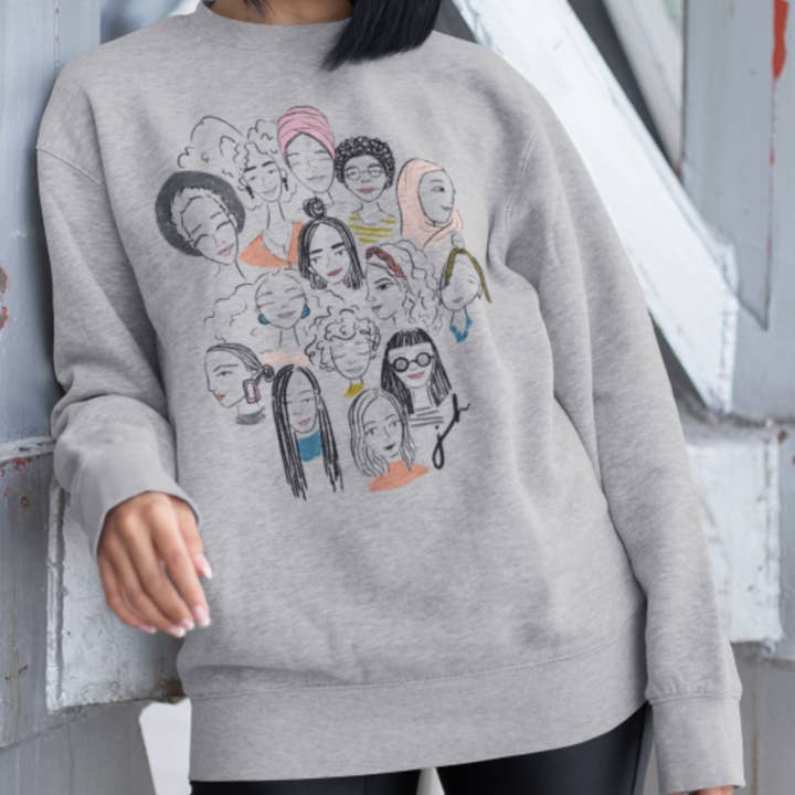Unity- Grey - Unisex Sweatshirt for wholesale by Spoonful of Faith