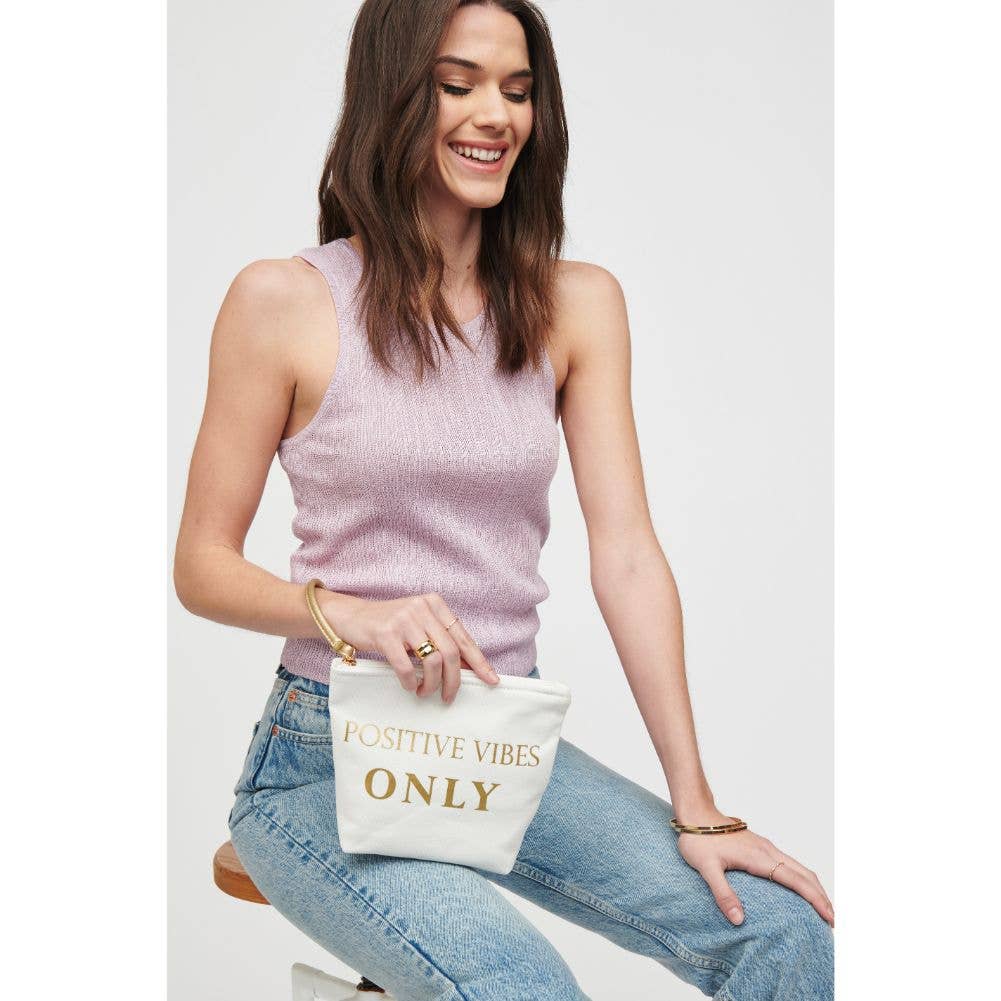 Urban Expressions - Wholesale Makeup/Cosmetic Bag - Printed Canvas Wristlet Cosmetic Make Up Bag Pouch30