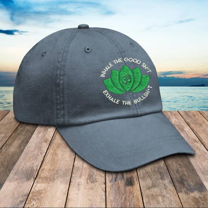 Inhala lo bueno Exhala el sombrero de tonterías para venta al por mayor de Soulful Wear