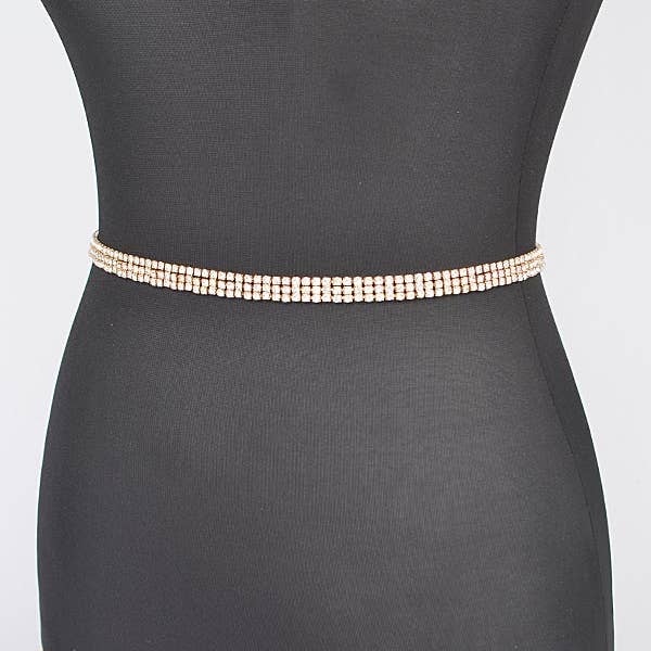 Shop Neighbors - Wholesale Belt – Women's - Rhinestone Plus Size Chain Belt6
