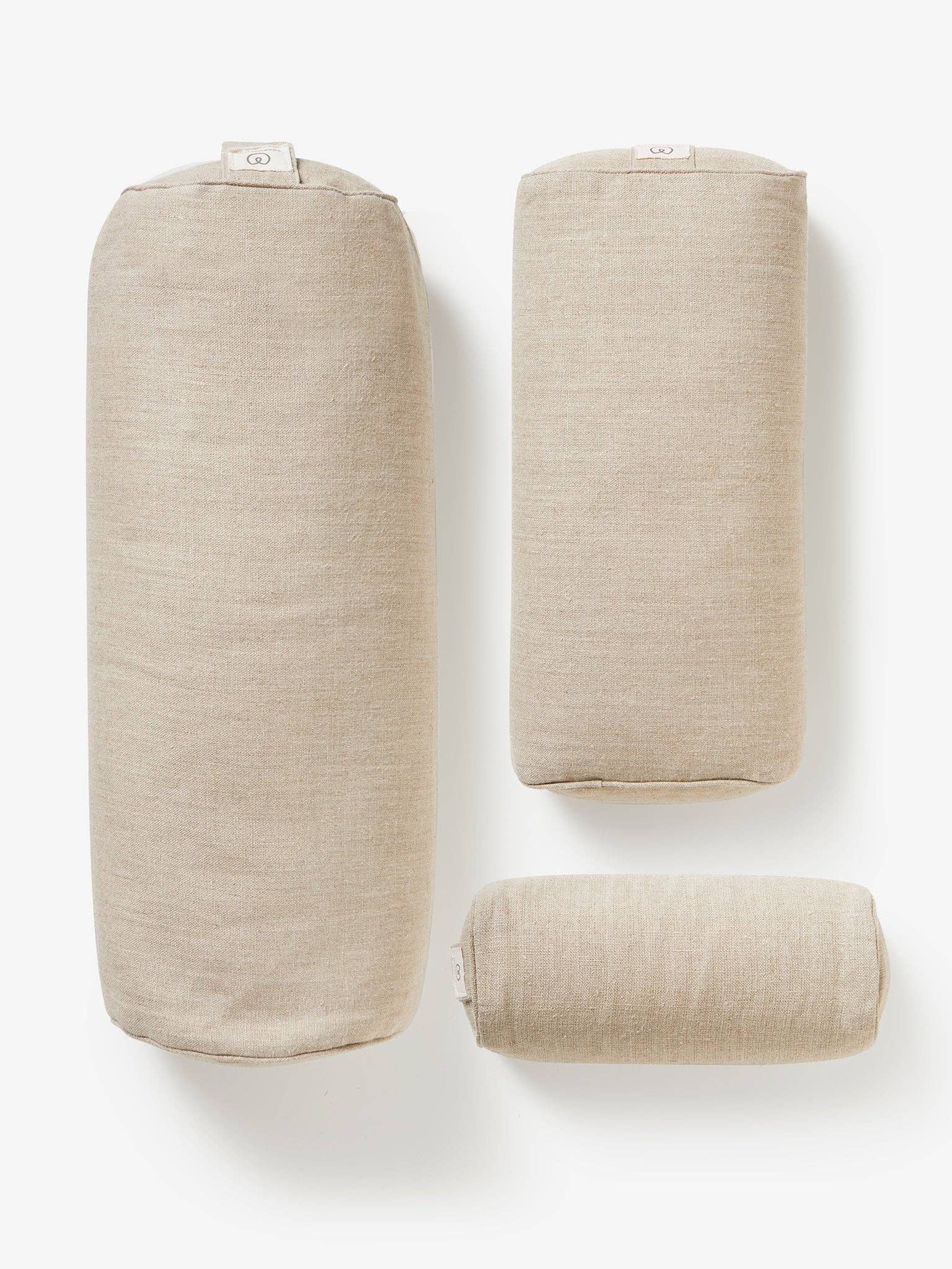 Yogamatters – Bloco de ioga por atacado – Almofada retangular pequena de cânhamo com trigo sarraceno natural Yogamatters3