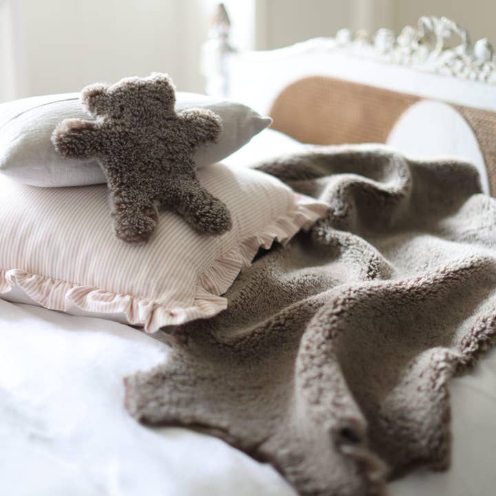 Owen Barry Ltd - Wholesale Hot/Cold Compress - Hot Water Bottle Cover 0.2L Swedish Taupe Brown | Flat Eric Jr. by Owen Barry