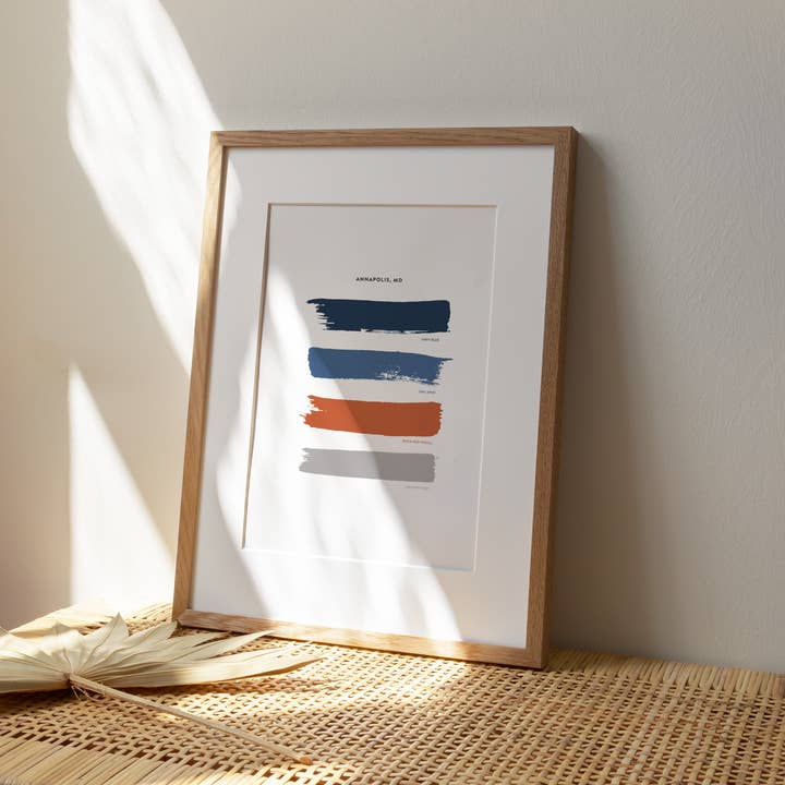 Maryland Mercantile - Wholesale Art Print - Annapolis Palette - 8"x10" Print1