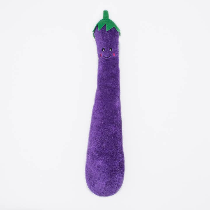 ZippyPaws - Wholesale Pet Plush Toy - Dog - Jigglerz® - Eggplant - Dog Toy