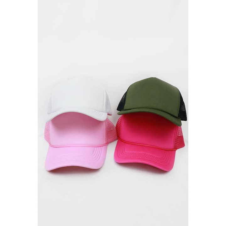 Love and Repeat - Wholesale Trucker Hat - Unisex - Classic Foam Trucker Hat Summer Mesh Rope Cap