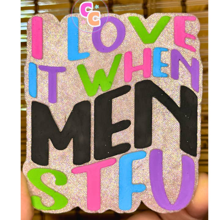 Ich liebe es, wenn Männer die Klappe halten Freshie | Auto-Lufterfrischer | Lustig für den Großhandel von Crafting Cleveland