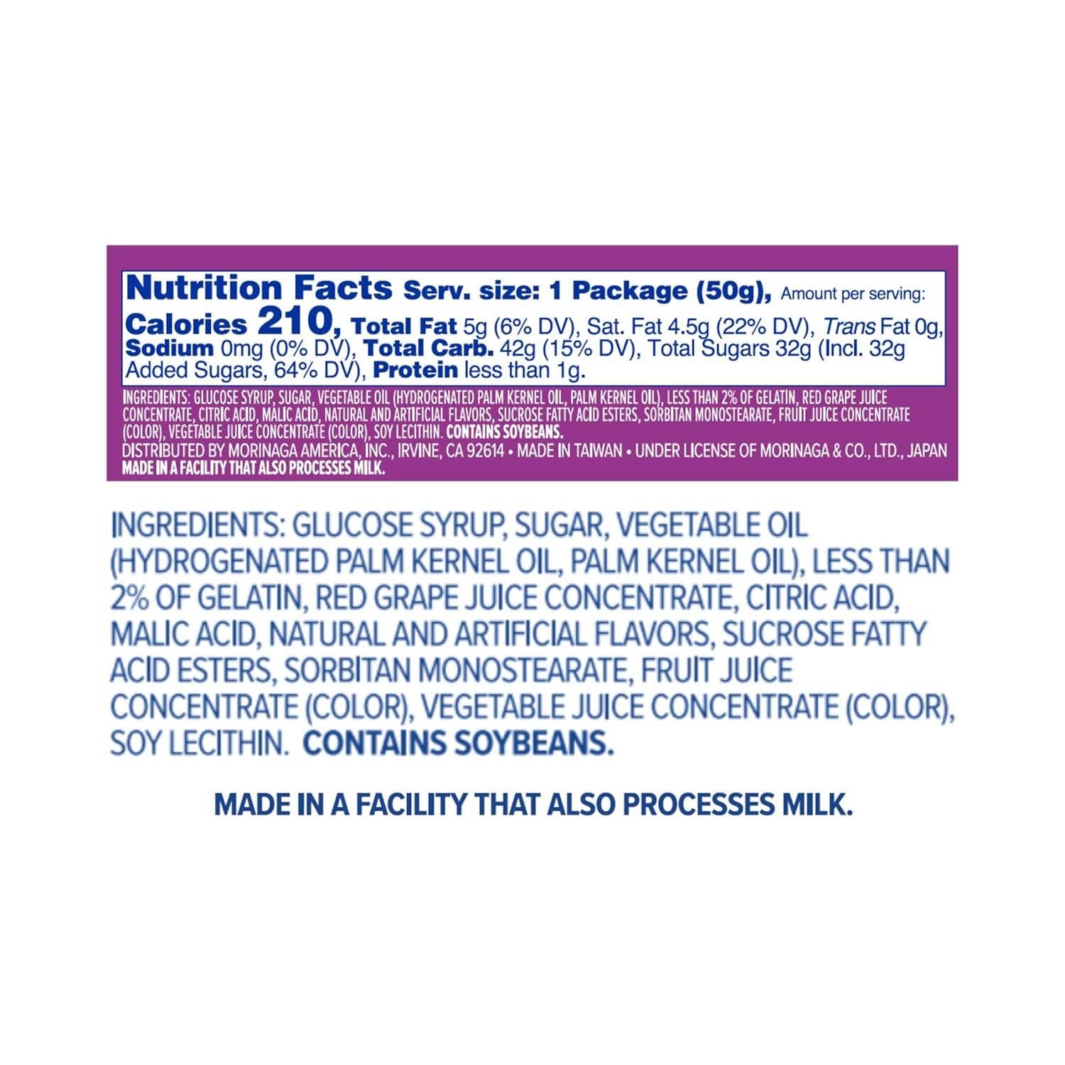 Horizon Top Market - Wholesale Gummy - HI CHEW GRAPE 1.76 OZ x 155