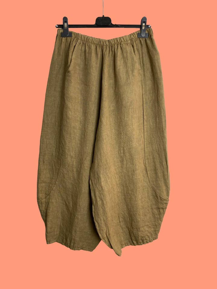 la maison des fibres naturelles - Wholesale Pants – Women's - linen pants 669057 100% LINEN17