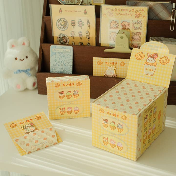 Bunnie Taiyaki Blind Box Anstecknadel für den Großhandel von 2jingis2jing