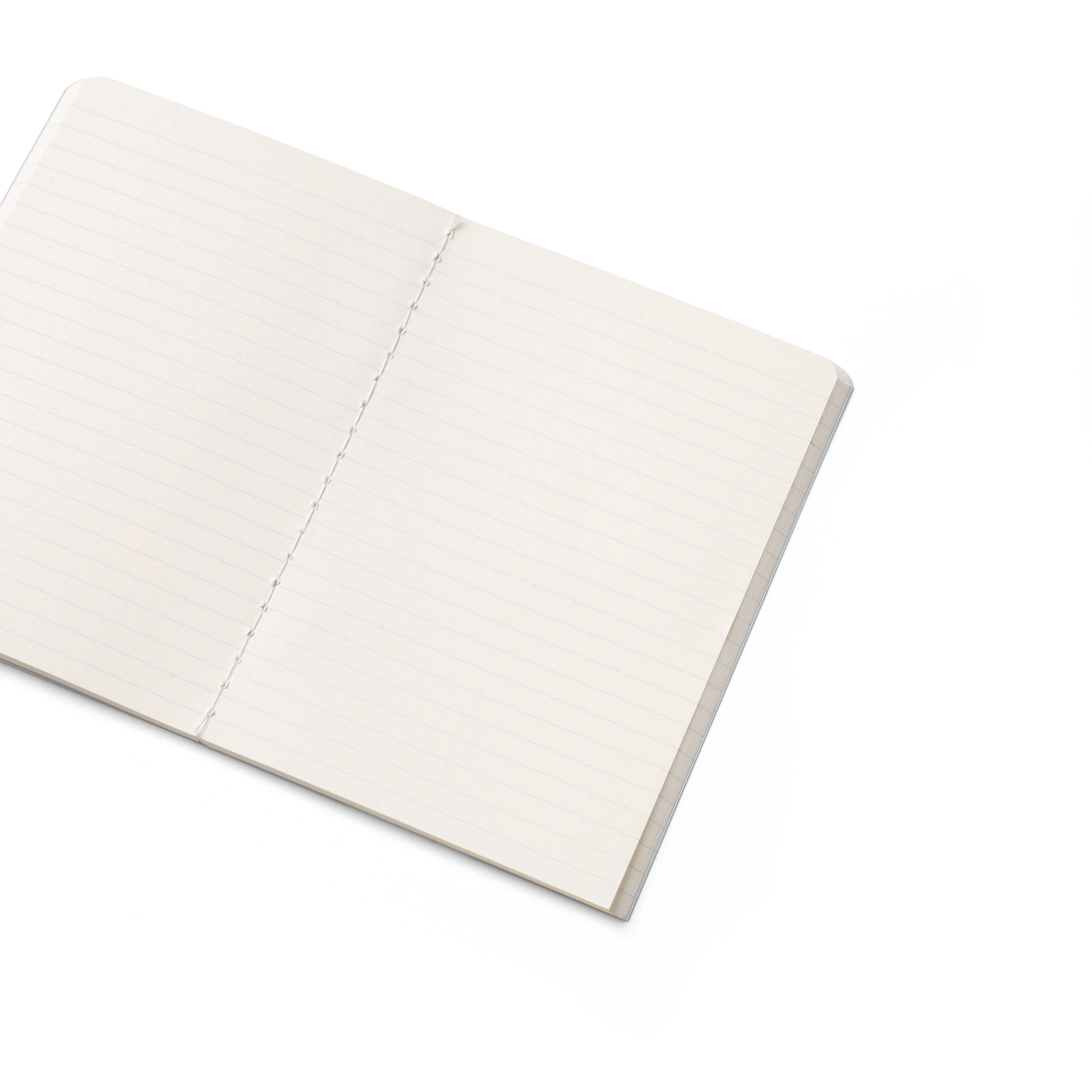 Papier - Vente Cahiers - Ensemble de carnets lignés, couverture souple A5 & A6 - Damier & Nœuds3