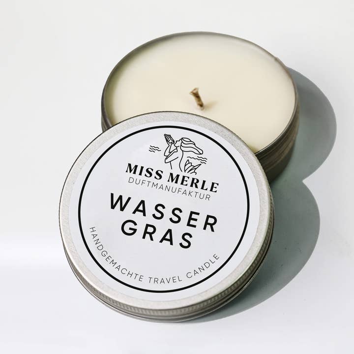 Tester Travel Candle 90g (select your fragrance) for wholesale by MISS MERLE Duftmanufaktur