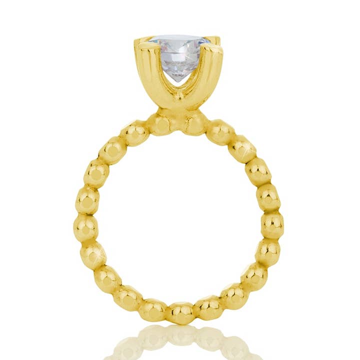 Tails Hringur Classic 1 - Gyllt for wholesale by bylovisa