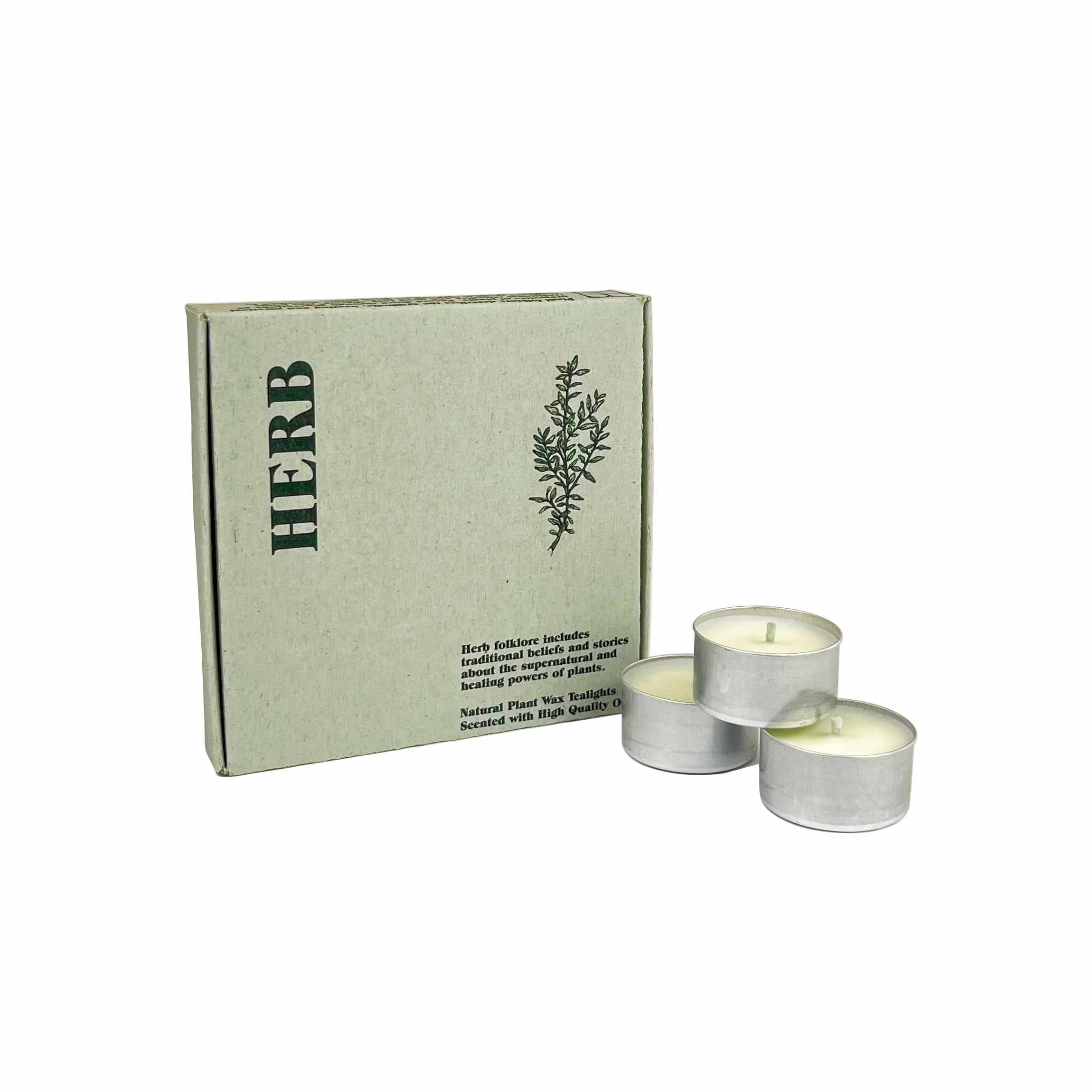 Heaven Scent Incense Ltd - Wholesale Tea light candles - NEW! Green Botanical Range Box of 9 Scented Tealights6
