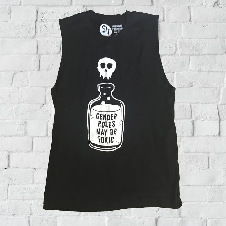Gender Roles May Be Toxic tank top for wholesale by Support the T