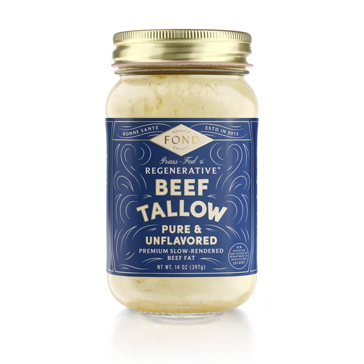 Pure & Unflavored Regenerative Beef Tallow 14oz and other Purchase Wholesale method. Free Returns & Net 60 Terms on Faire trending on Faire.