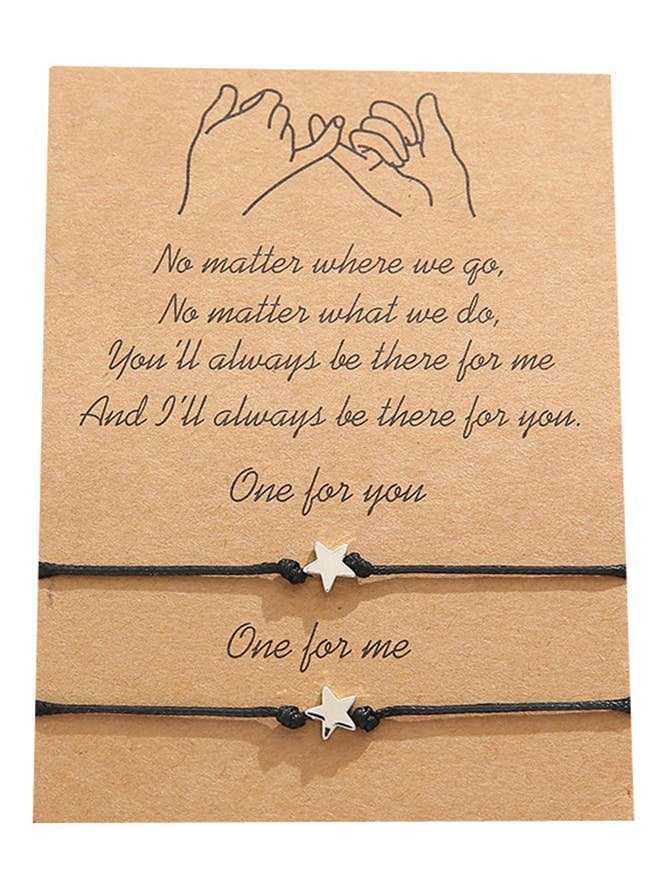 Koppel Star Design Armbanden YWYP008 voor wholesale door UNISHE