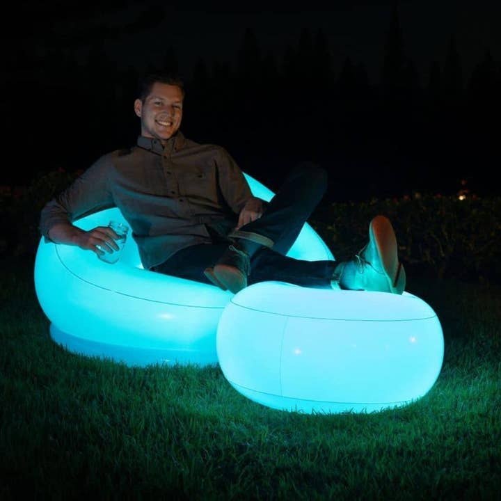 PoolCandy - Wholesale Chair - AirCandy Illuminated Color Changing LED Chair with Remote2