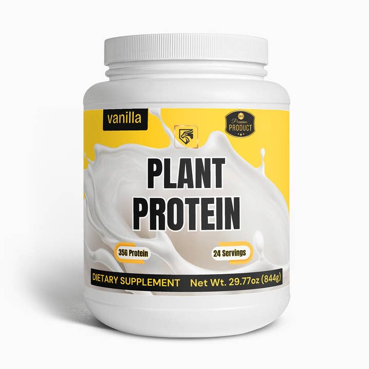 Plant Protein (Vanilla) – 29.77oz/844g for wholesale by theLifeSupps.com