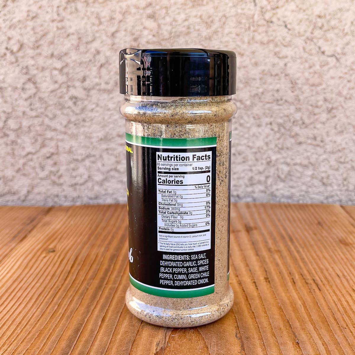 AlbuKirky Seasonings - Vente Marinades en poudre - Bouteille Green Chile Rub de 6 oz2