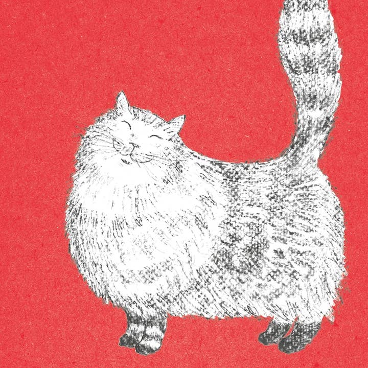 Very Happy Rescue Cat for wholesale by Paper Bird Publishing