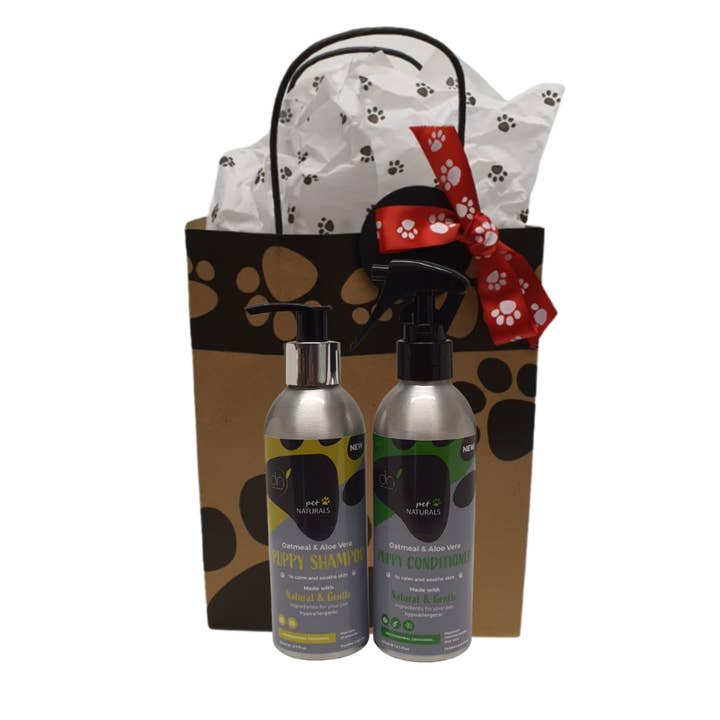 PUPPY GIFT SET 200ML for wholesale by DERMANATURAL Pet Naturals