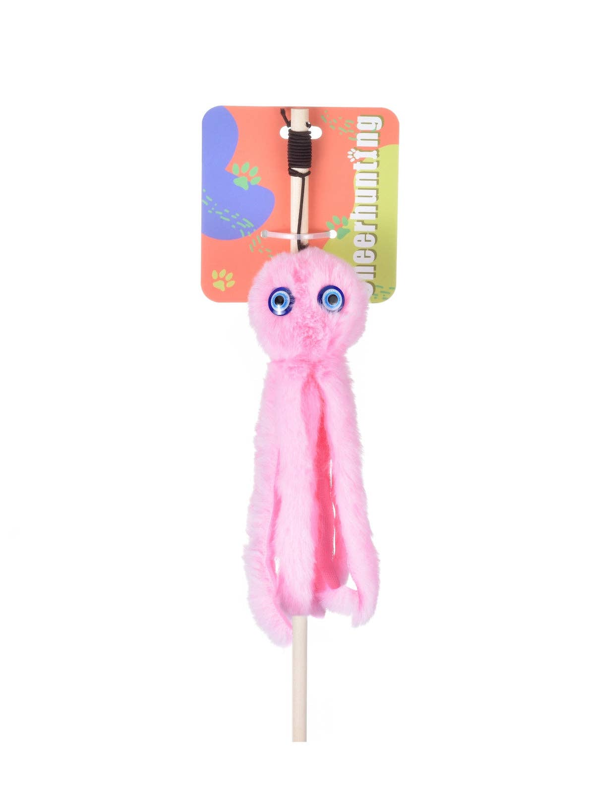Cheerhunting - Wholesale Pet Toy - Cat - Moo - Octopus Cat Teaser Wand2