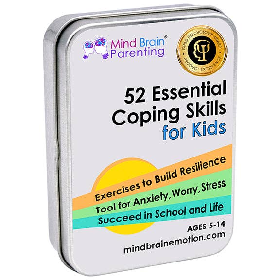 Mind Brain Emotion - Wholesale Card Game - 52 Essential Coping Skills for Kids