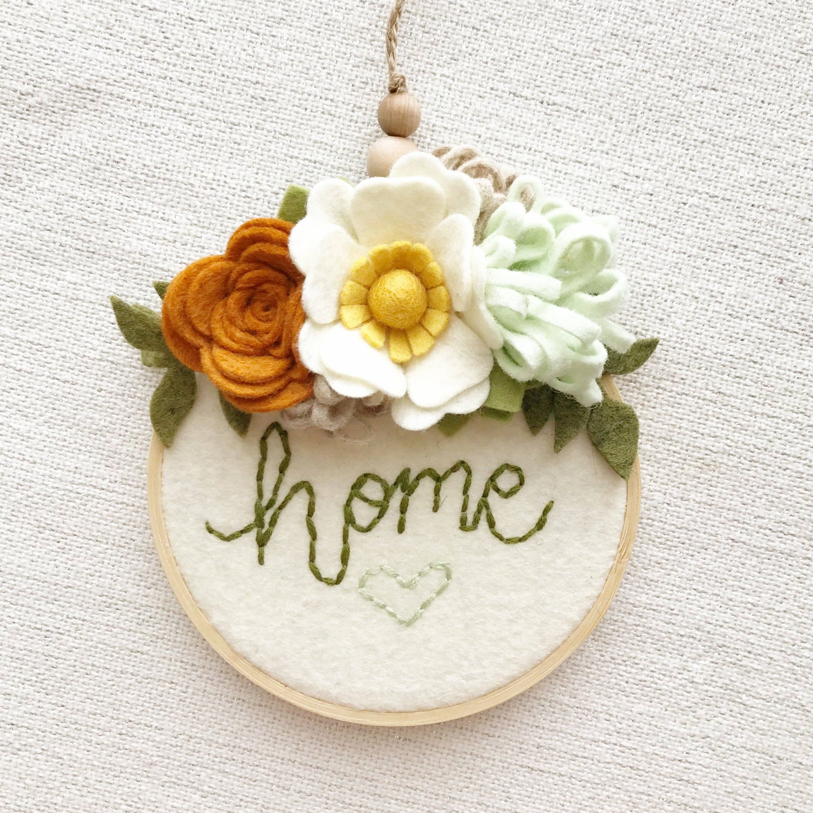 Heartgrooves Handmade - Wholesale DIY Craft Kit - Mini Felt Flower Craft Kit | Autumn Succulent6