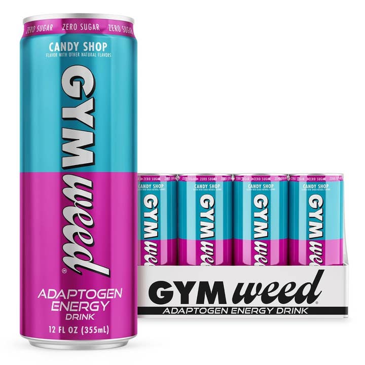 GYM WEED Adaptogens + Caffeine Energy Drink for wholesale by Campus Protein