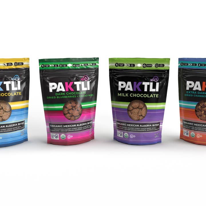 NEW Alegria Bites Sample Pack (4 Flavors) for wholesale by Paktli Foods