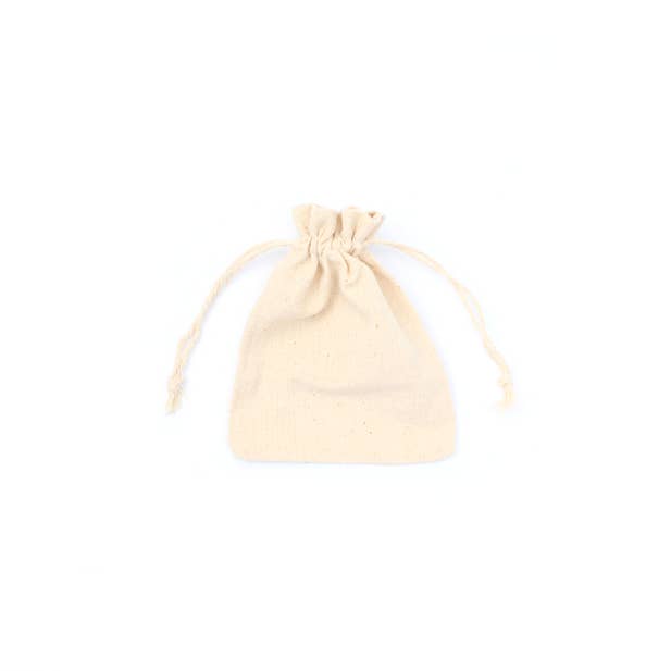 Inca UK - Venta al por mayor Bolsas de celofán - Tamaño: bolsa con cordón de algodón crudo sin blanquear de 13 x 10 cm