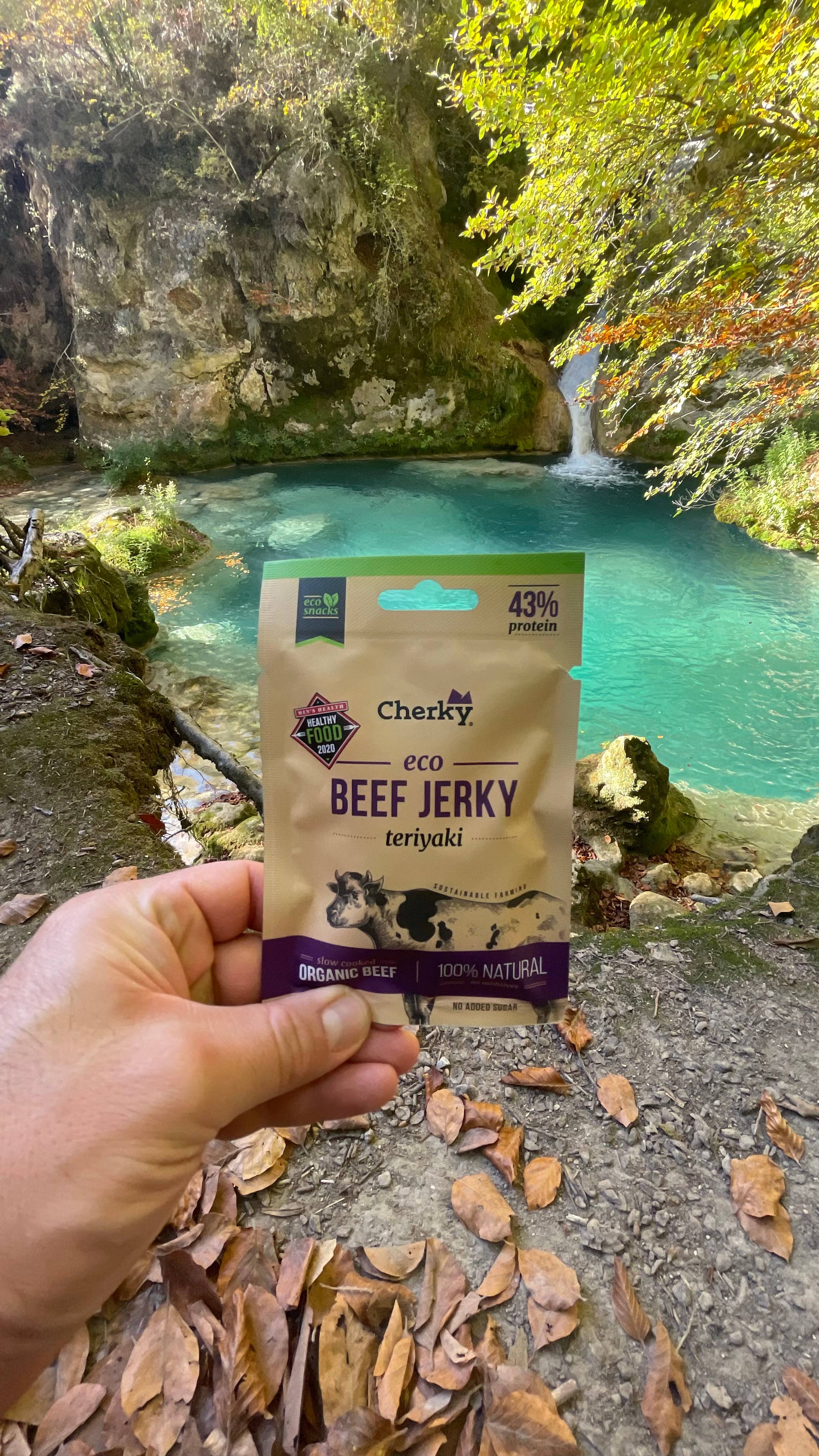 Cherky - Venta al por mayor Cecina - ECO · beef jerky · TERIYAKI 30g2