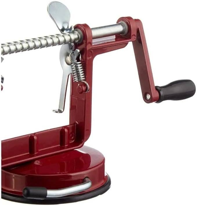 Borgoña Pelador de Manzanas de Metal Color Burdeos de venta al por mayor en Faire1