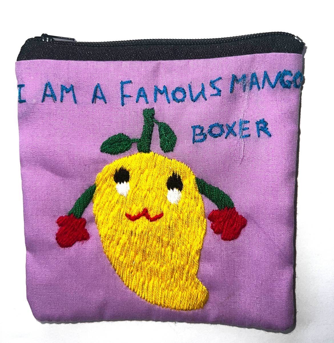 Wooven - Wholesale Pouch - Women's - "Chalee" Small Hand Embroidered Pouches by Hmong Youth in Laos47