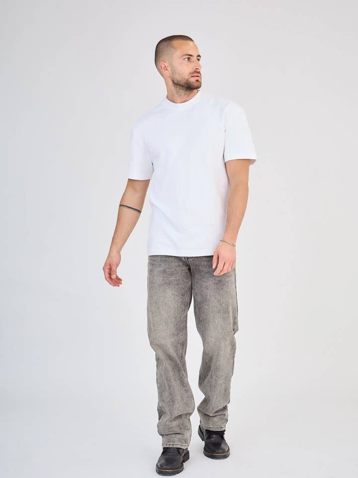 TOP MONDAY - Vente Jean – homme - Jean Gris Décoloré