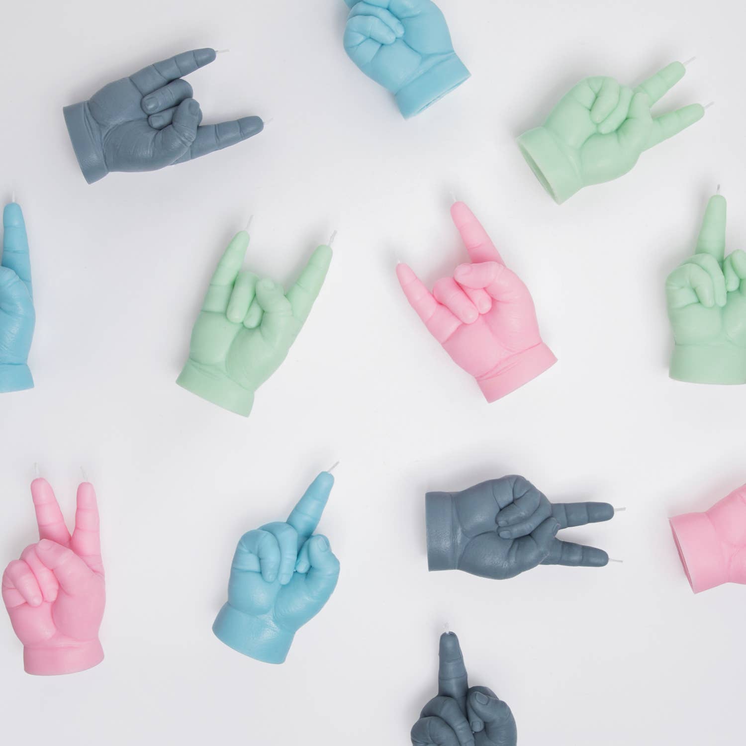 CandleHand (Free Duties for US) - Wholesale Novelty Candle - You Rock Candle - baby hand gesture candle - soy wax blend13