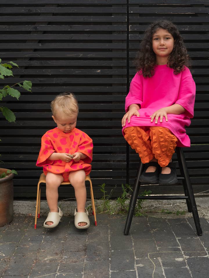 Frankie Dot Print Oversize Romper for wholesale by Studio Koter