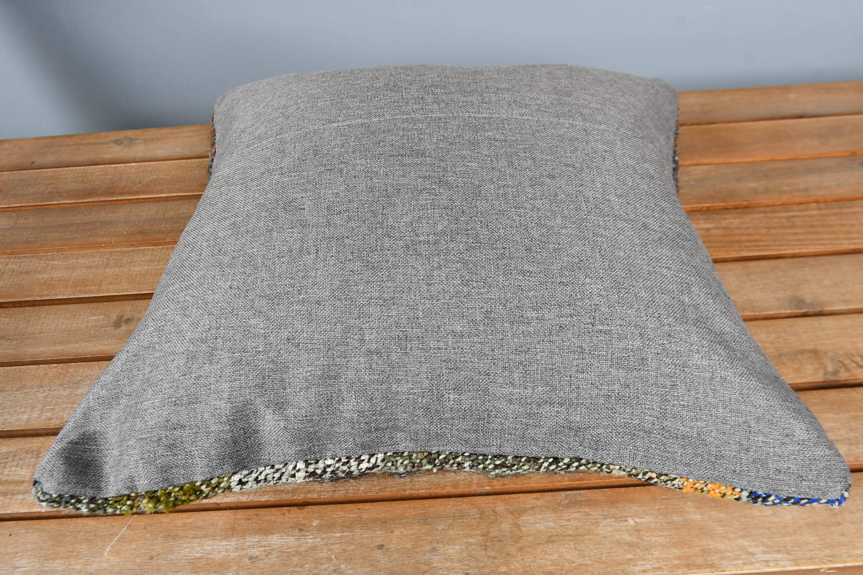 The Loom Wholesale – wholesale Prydnadskuddfodral – Vintage Kilim Kuddfodral, Boho, Brun Nyans, 40x40-218514