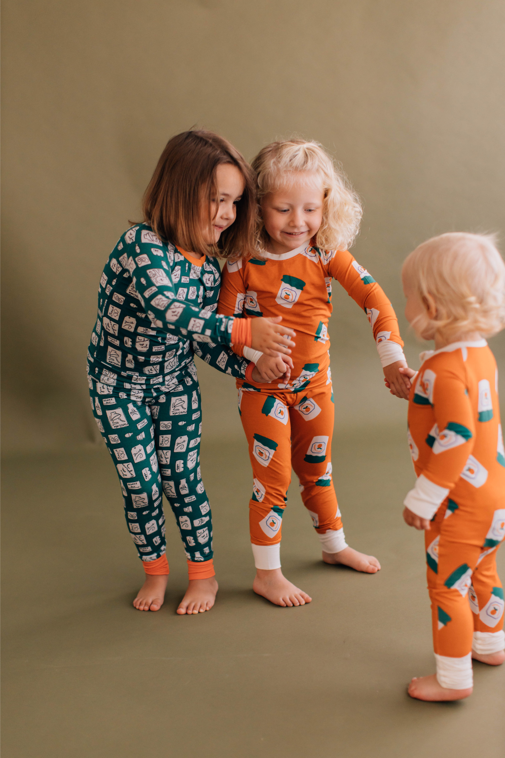 Tangerine Rêve - Wholesale Sleepwear Set - Kids - Confiture de Tangerines Pajamas7