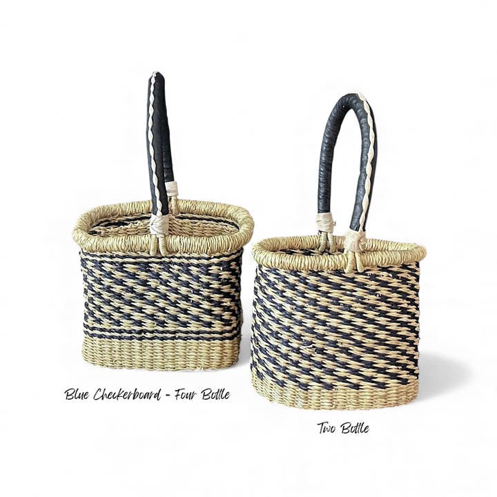 Ti-a Woven Goods - Wholesale Beer/Wine Caddy - Rustic Wine Caddy18