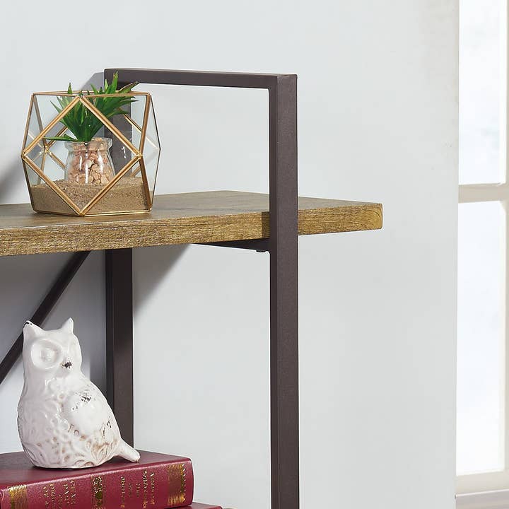 Danya B - Wholesale Free Standing Shelf - Three Level Modern Bracket Shelving Unit