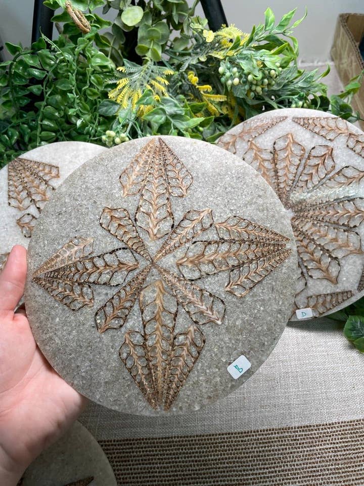 Schelpenhars Decoratieve Schotel B voor wholesale door Copper Ashes