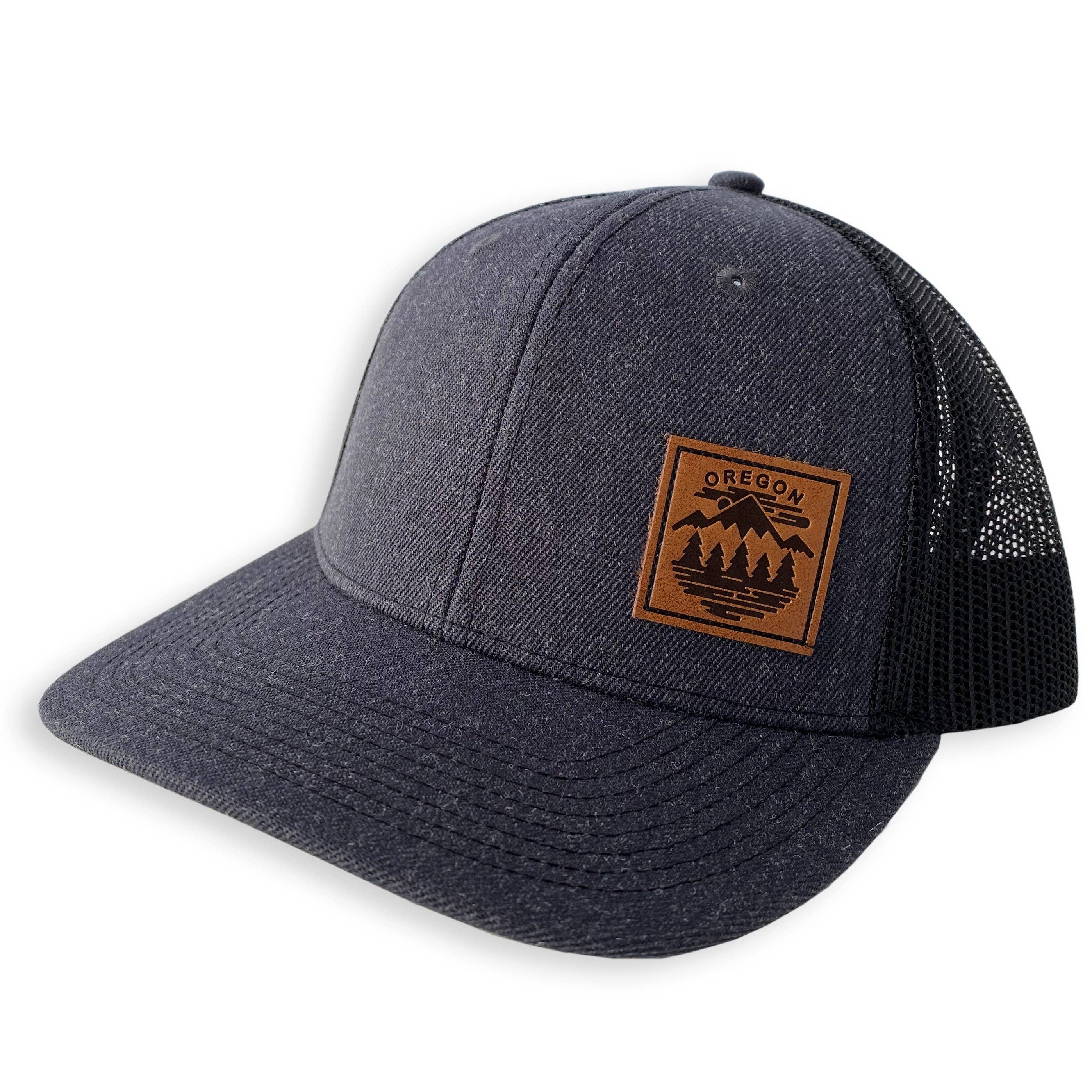 Little Bay Root - Wholesale Trucker Hat - Unisex - Oregon Fifty Mountain Ranges | Curved bill snapback hat4